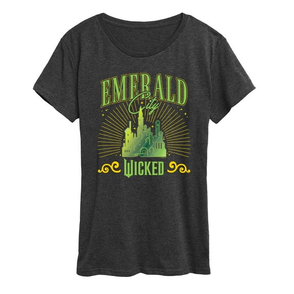 Wicked - Emerald City - Women's Short Sleeve Graphic T-Shirt