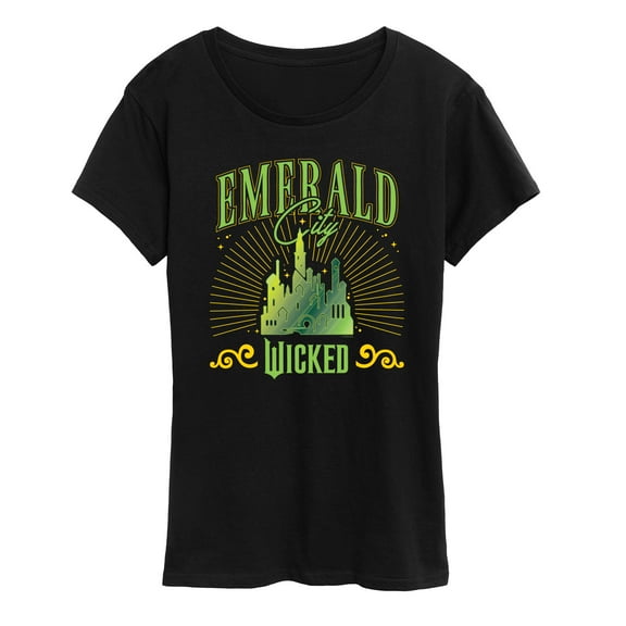 Wicked - Emerald City - Women's Short Sleeve Graphic T-Shirt
