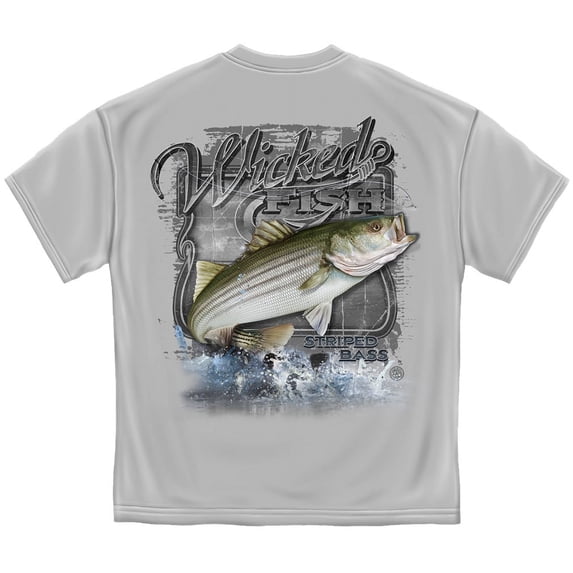 Wicked Fish Fighting Bass T-Shirt