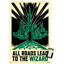 Wicked: For Good (2025) - All Roads Lead To The Wizard Wall Poster, 14.725" x 22.375"