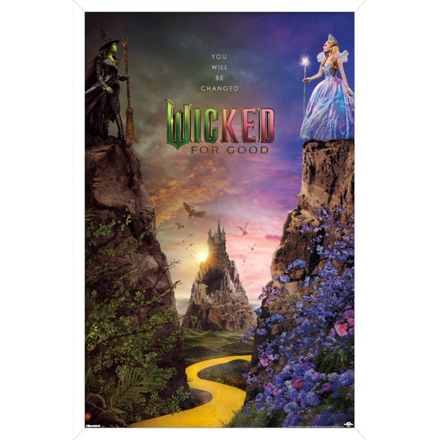 Wicked: For Good (2025) - Cliff One Sheet Wall Poster, 14.725