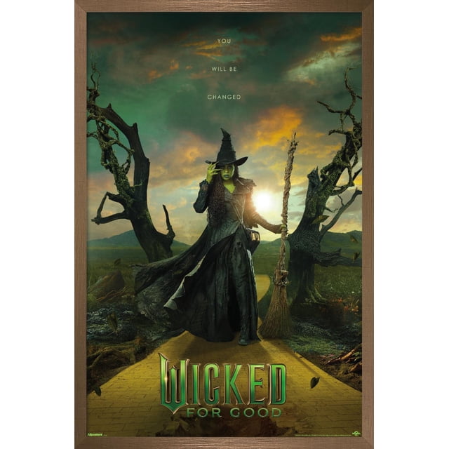 Wicked For Good 2025 Elphaba Thropp W Diptych One Sheet Wall wicked-for-good-2025-elphaba-thropp-w-diptych-one-sheet-wall