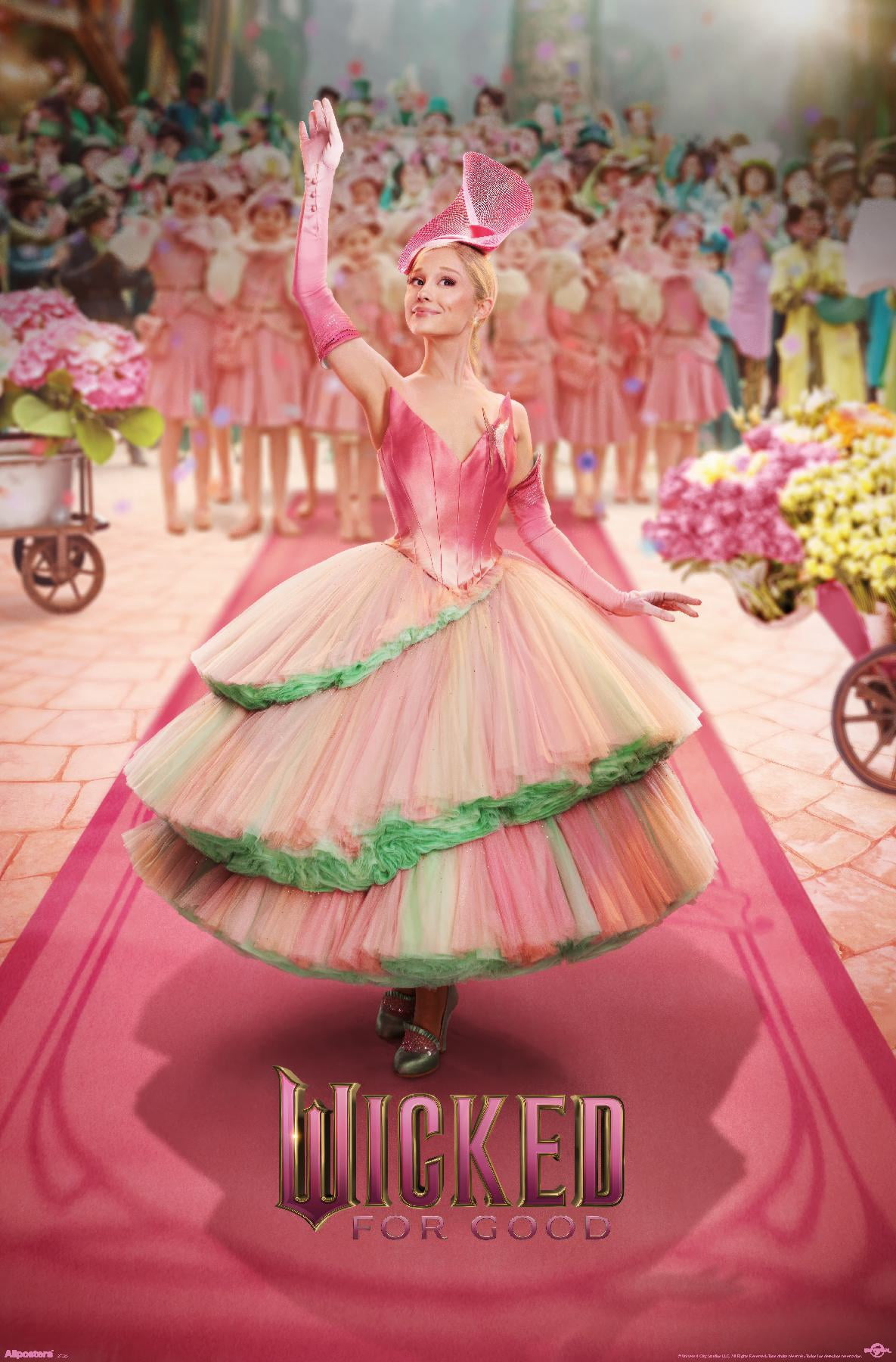 Wicked: For Good (2025) - Glinda Swirl Skirt One Sheet Wall Poster