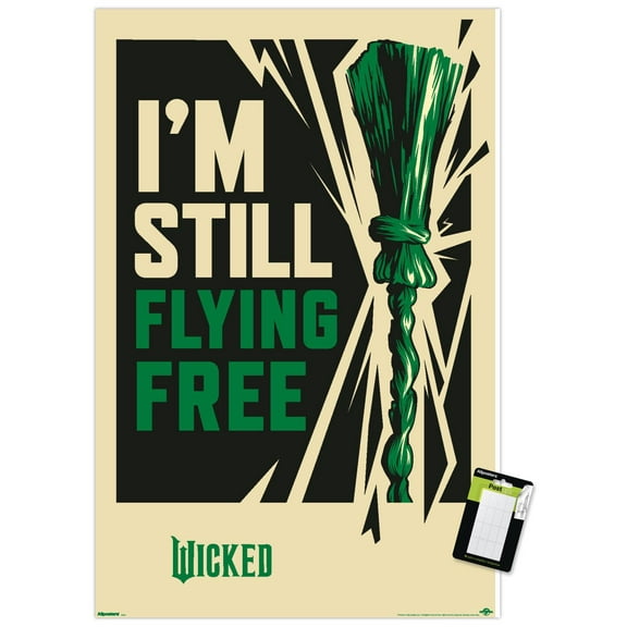 Wicked: For Good (2025) - I'm Still Flying Free Wall Poster, 22.375" x 34"