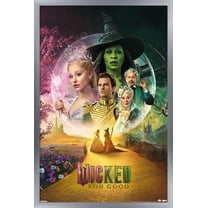 Wicked: For Good (2025) - One Sheet Wall Poster, 14.725" x 22.375" Framed
