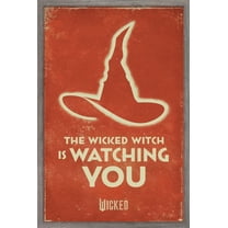 Wicked: For Good (2025) - The Wicked Witch Is Watching You Wall Poster, 14.725" x 22.375" Framed