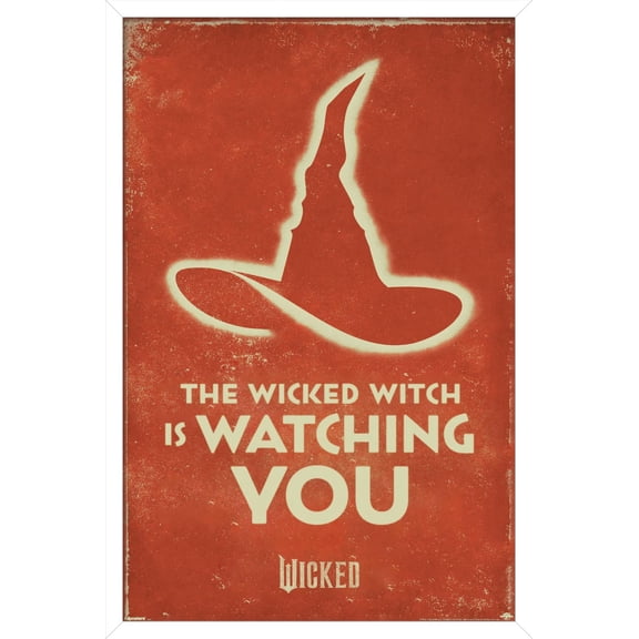 Wicked: For Good (2025) - The Wicked Witch Is Watching You Wall Poster, 22.375" x 34" Framed