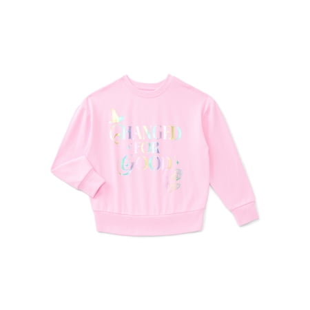 Wicked: For Good Girls Foil Graphic Sweatshirt, Sizes 4-16