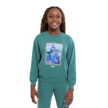 Wicked: For Good Girls Lenticular Graphic Sweatshirt, Sizes 4-16