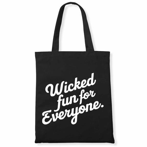 Wicked Fun for Everyone. Halloween Canvas Bag 1Pc