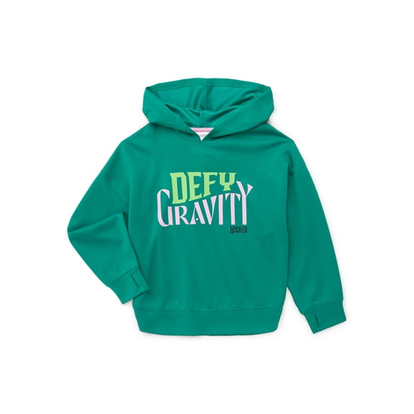 Wicked Girl's Long Sleeve Graphic Hoodie, Sizes 4-12
