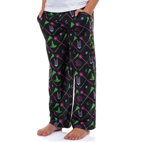 Wicked Girls' Pajamas Elphaba and Glinda Charms Pajama Pants Lounge Bottoms For Kids