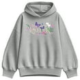 thumbnail image 1 of Wicked - Glinda 2   - Ladies Oversized Fleece Hoodie Sweatshirt, 1 of 3