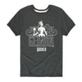 thumbnail image 1 of Wicked - Glinda Decorative - Boys Toddler and Youth Short Sleeve Graphic Tee, 1 of 5
