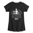 thumbnail image 1 of Wicked - Glinda Decorative - Girls Toddler and Youth Fitted Short Sleeve Graphic Tee, 1 of 5