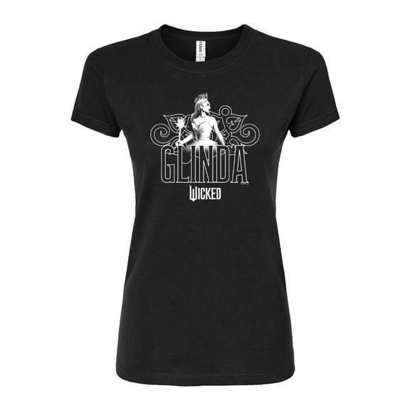 Wicked - Glinda Decorative - Juniors Fitted Graphic T-Shirt