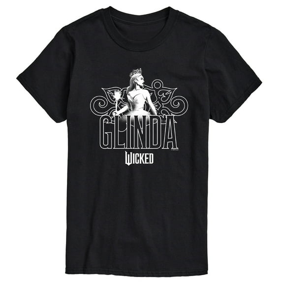 Wicked - Glinda Decorative - Men's Short Sleeve Graphic T-Shirt