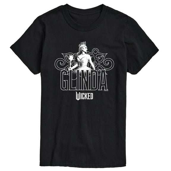 Wicked - Glinda Decorative - Men's Short Sleeve Graphic T-Shirt