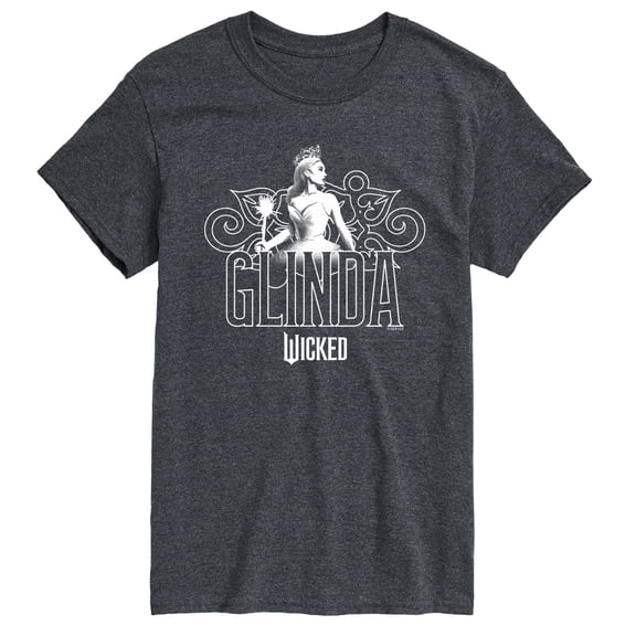 Wicked - Glinda Decorative - Men's Short Sleeve Graphic T-Shirt
