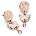 thumbnail image 1 of Wicked Glinda Drop Butterfly Earrings, 1 of 2