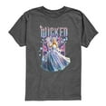 thumbnail image 1 of Wicked - Glinda Fun Florals - Youth Short Sleeve Graphic T-Shirt, 1 of 4