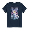 thumbnail image 1 of Wicked - Glinda Fun Florals - Youth Short Sleeve Graphic T-Shirt, 1 of 4