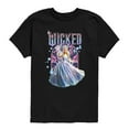thumbnail image 1 of Wicked - Glinda Fun Florals - Youth Short Sleeve Graphic T-Shirt, 1 of 4