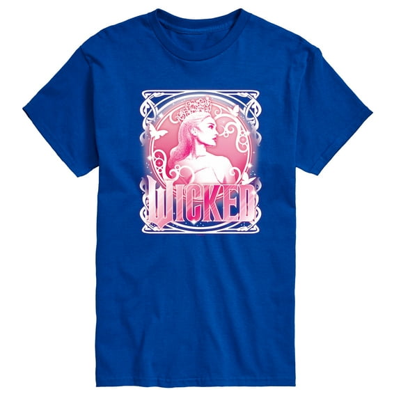 Wicked - Glinda Portrait - Men's Short Sleeve Graphic T-Shirt