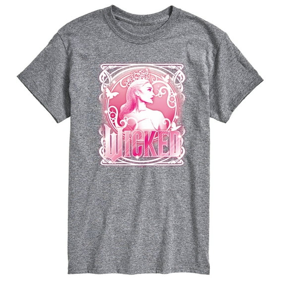 Wicked - Glinda Portrait - Men's Short Sleeve Graphic T-Shirt