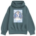 thumbnail image 1 of Wicked - Glinda Poster - Ladies Oversized Fleece Hoodie Sweatshirt, 1 of 3