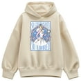 thumbnail image 1 of Wicked - Glinda Poster - Ladies Oversized Fleece Hoodie Sweatshirt, 1 of 3