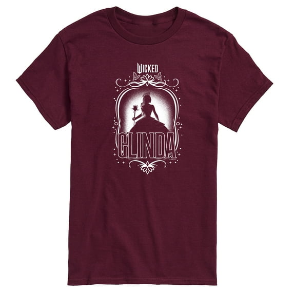Wicked - Glinda Silhouette - Men's Short Sleeve Graphic T-Shirt