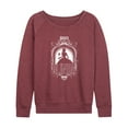 thumbnail image 1 of Wicked - Glinda Silhouette - Women's French Terry Pullover Sweatshirt, 1 of 4