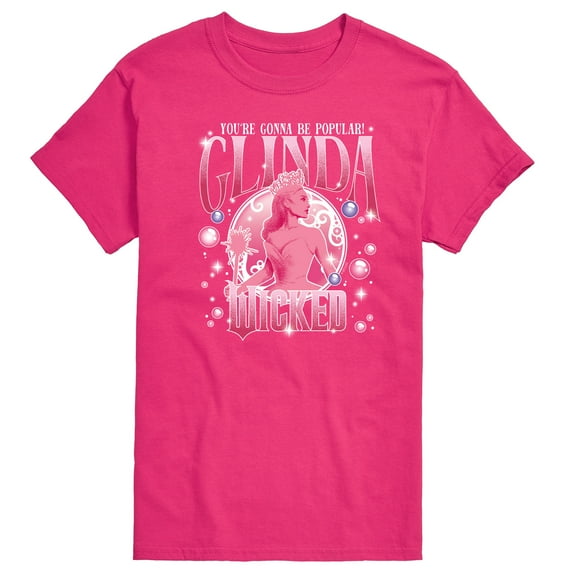 Wicked - Glinda You're Gonna Be Popular - Men's Short Sleeve Graphic T-Shirt