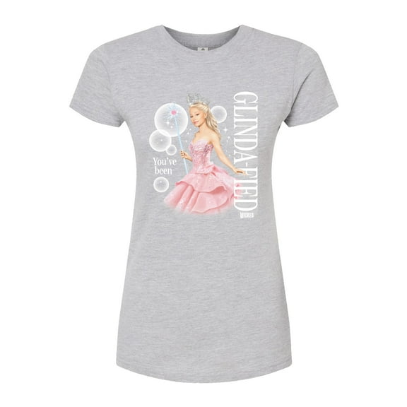 Wicked - Glinda You've Been Glindafied - Juniors Fitted Graphic T-Shirt