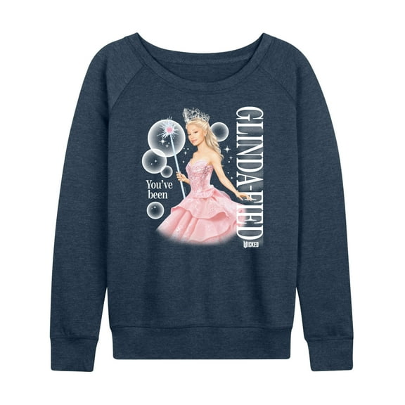 Wicked - Glinda You've Been Glindafied - Women's French Terry Pullover Sweatshirt