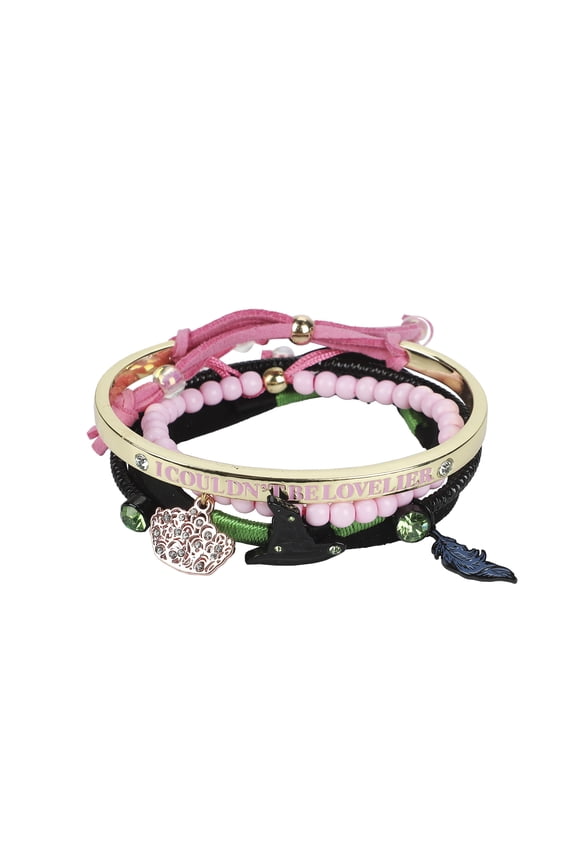 Wicked: Glinda and Elphaba Arm Party 4 Pack Bracelet Set