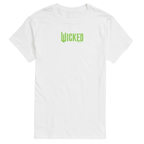 Wicked - Green Logo - Men's Short Sleeve Graphic T-Shirt