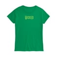 thumbnail image 1 of Wicked - Green Logo - Women's Fitted Graphic T-Shirt, 1 of 4