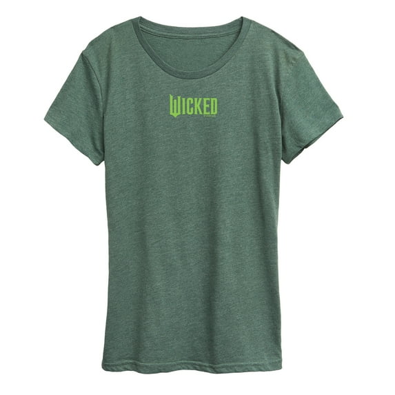 Wicked - Green Logo - Women's Short Sleeve Graphic T-Shirt