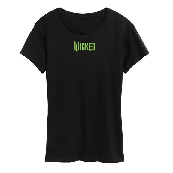 Wicked - Green Logo - Women's Short Sleeve Graphic T-Shirt