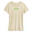 thumbnail image 1 of Wicked - Green Logo - Women's Short Sleeve Graphic T-Shirt, 1 of 5