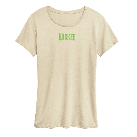 Wicked - Green Logo - Women's Short Sleeve Graphic T-Shirt