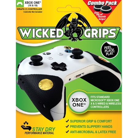 Wicked-Grips High Performance Controller Grips + Thumb Grips Combo for Xbox One
