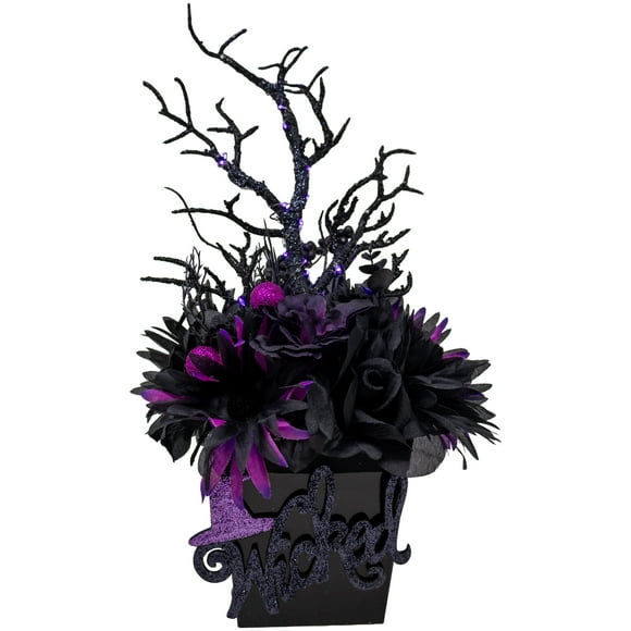 Wicked Halloween Floral Arrangement