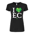 thumbnail image 1 of Wicked - I Heart Emerald City - Juniors Fitted Graphic T-Shirt, 1 of 5