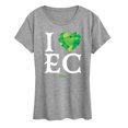 thumbnail image 1 of Wicked - I Heart Emerald City - Women's Short Sleeve Graphic T-Shirt, 1 of 5
