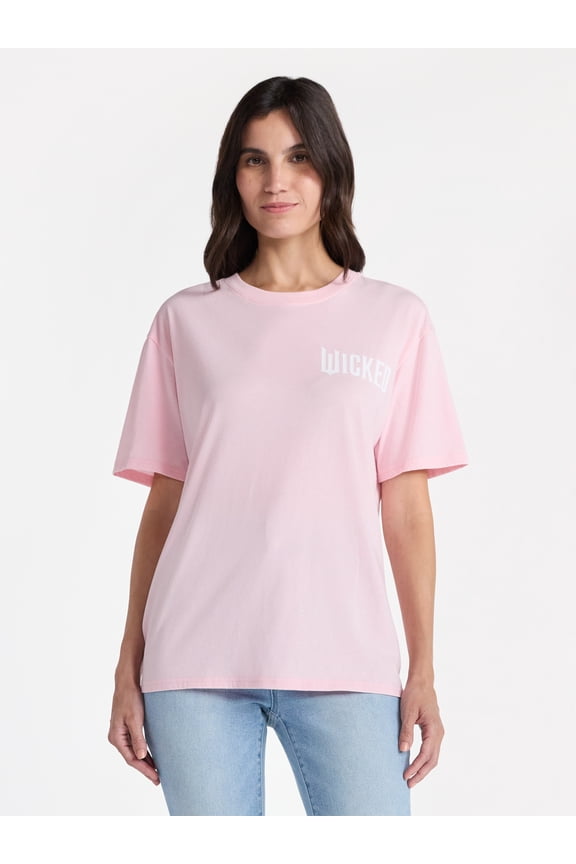 , Junior's Graphic Short Sleeve Tee, Wicked 2 Logo, Sizes XXS-XXL