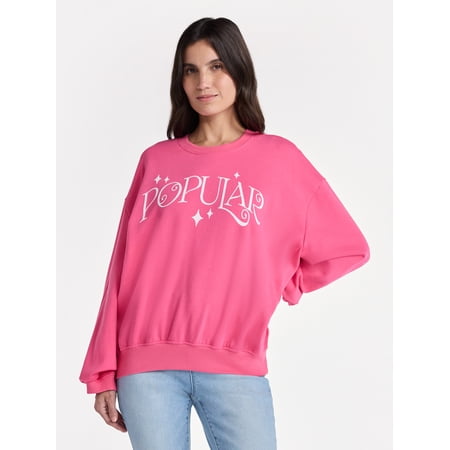 Wicked, Junior's Graphic Sweatshirt, Popular Sparkle, Sizes XXS-XXL