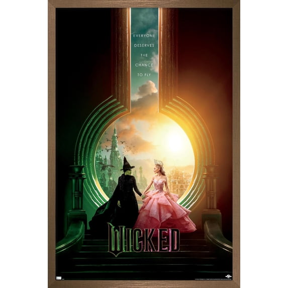 Wicked - Key Art Wall Poster, 22.375" x 34" Framed